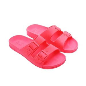 Cacatoes Hot Pink Vibrant Slide Sandals - Women’s Size 8 - Worn Twice - MSRP $45